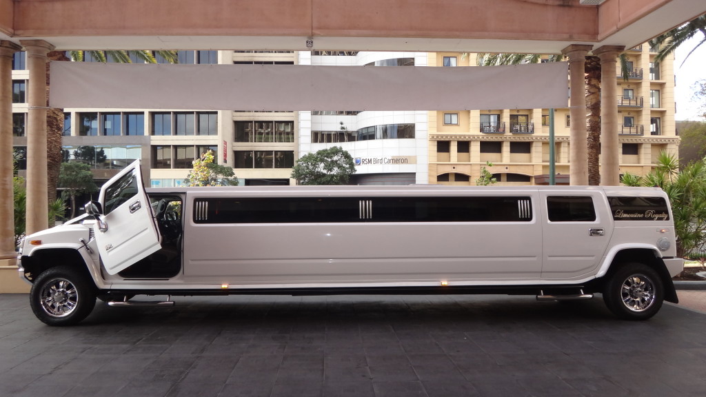 White Hummer with suicide doors in Perth