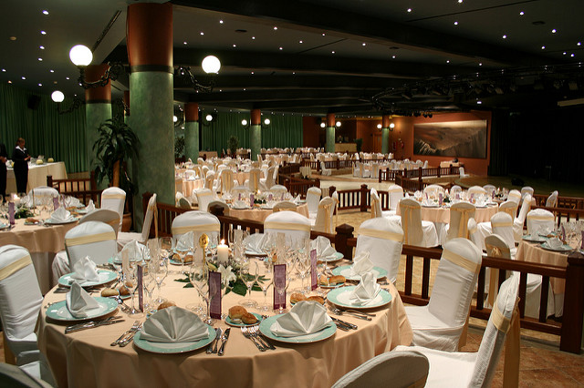 Special occasion gala table settings and decorations