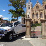 White Hummer wedding Perth