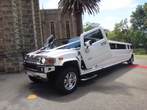 hummer limousine for wedding transfer