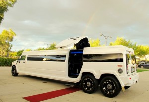 red carpet and bridal jet door and electric step