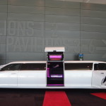 middle bridal jet door and large rear opening doors with red carpet